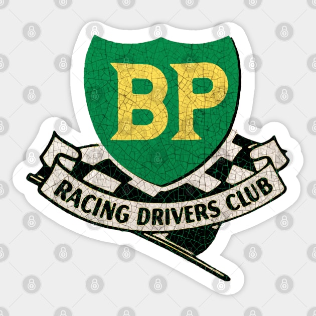 BP Racing Driver's Club Sticker by Midcenturydave